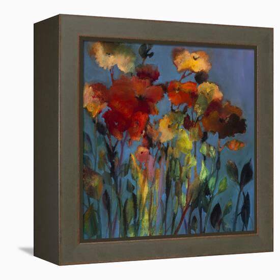Blue Flower-Michelle Abrams-Framed Premier Image Canvas