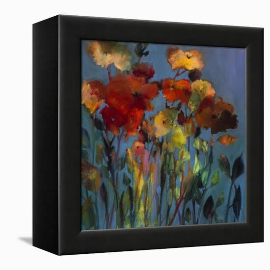 Blue Flower-Michelle Abrams-Framed Premier Image Canvas