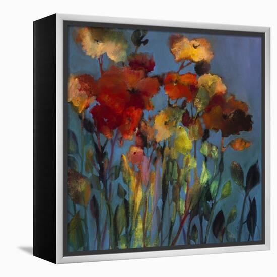 Blue Flower-Michelle Abrams-Framed Premier Image Canvas