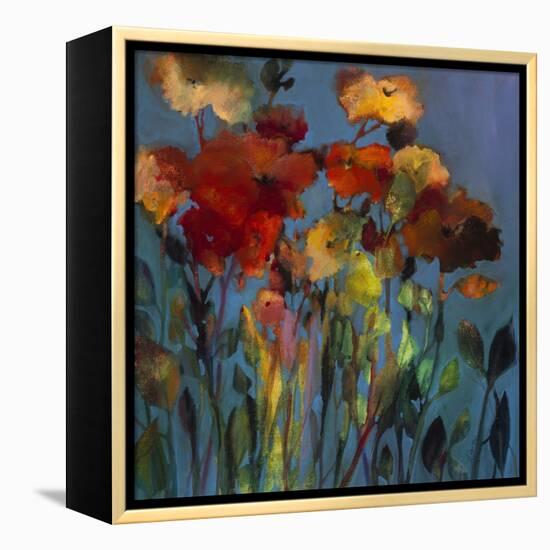 Blue Flower-Michelle Abrams-Framed Premier Image Canvas