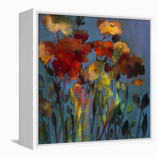 Blue Flower-Michelle Abrams-Framed Premier Image Canvas