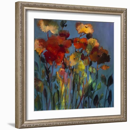 Blue Flower-Michelle Abrams-Framed Premium Giclee Print