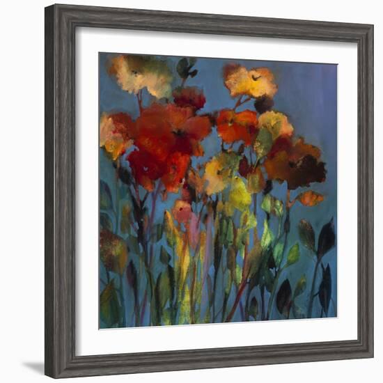 Blue Flower-Michelle Abrams-Framed Premium Giclee Print