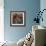 Blue Flower-Michelle Abrams-Framed Premium Giclee Print displayed on a wall