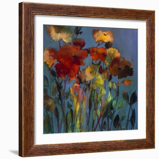 Blue Flower-Michelle Abrams-Framed Premium Giclee Print