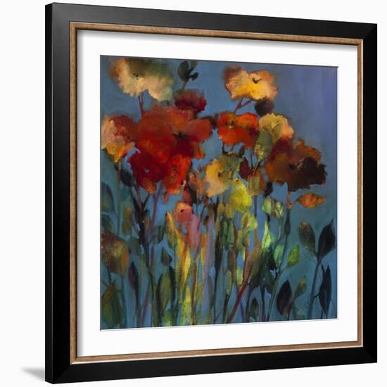 Blue Flower-Michelle Abrams-Framed Premium Giclee Print