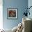 Blue Flower-Michelle Abrams-Framed Giclee Print displayed on a wall