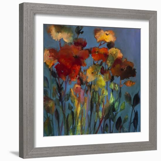 Blue Flower-Michelle Abrams-Framed Giclee Print