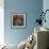 Blue Flower-Michelle Abrams-Framed Giclee Print displayed on a wall