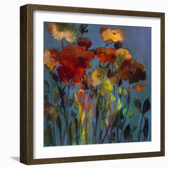 Blue Flower-Michelle Abrams-Framed Giclee Print