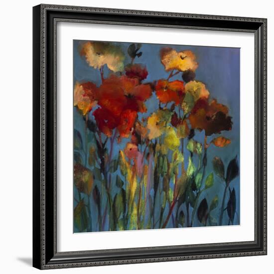 Blue Flower-Michelle Abrams-Framed Giclee Print