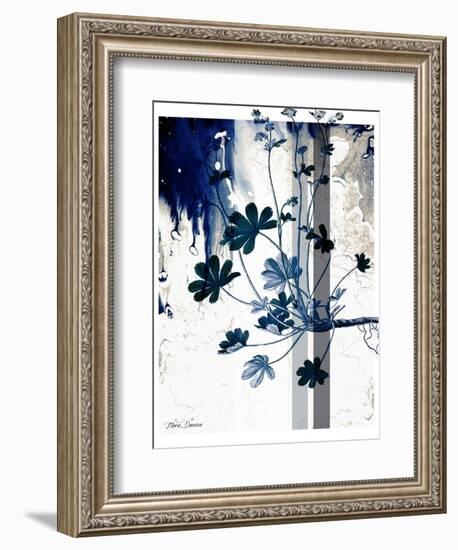 Blue Flower-Flora Danica-Framed Premium Giclee Print