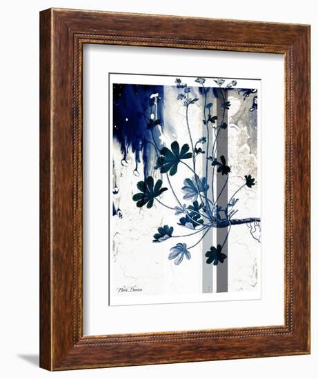 Blue Flower-Flora Danica-Framed Premium Giclee Print