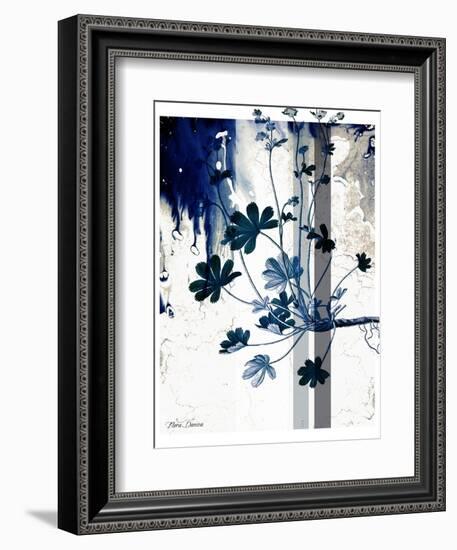 Blue Flower-Flora Danica-Framed Premium Giclee Print