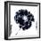 Blue Flower-Jace Grey-Framed Art Print