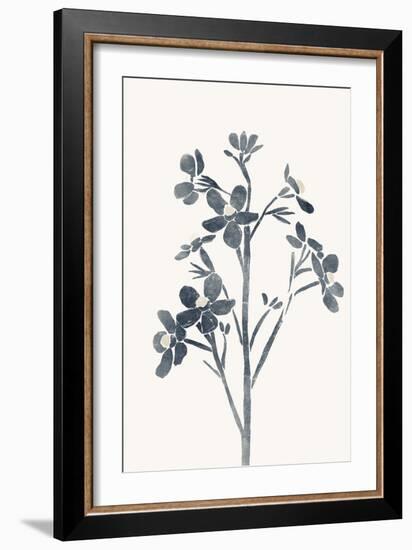 Blue Flowers 1-Yuyu Pont-Framed Premium Giclee Print