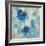 Blue Flowers Whisper II-Silvia Vassileva-Framed Art Print