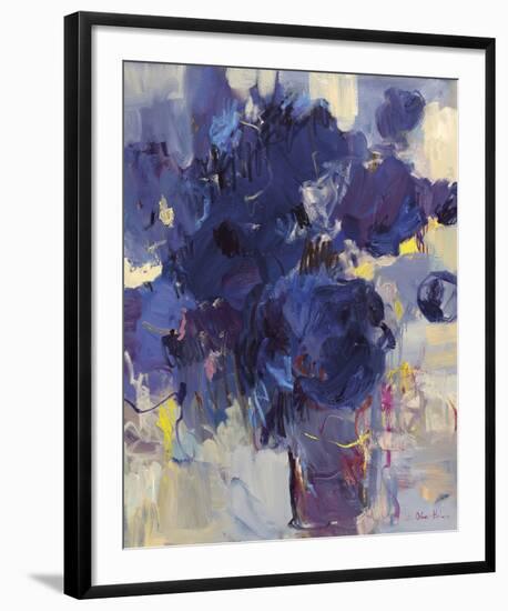 Blue Flowers-Lilia Orlova Holmes-Framed Giclee Print