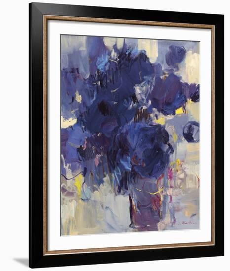Blue Flowers-Lilia Orlova Holmes-Framed Giclee Print