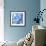 Blue Flowers-null-Framed Photographic Print displayed on a wall