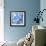 Blue Flowers-null-Framed Photographic Print displayed on a wall