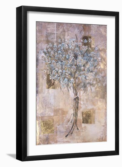 Blue Flowers-Marta Gottfried-Framed Giclee Print