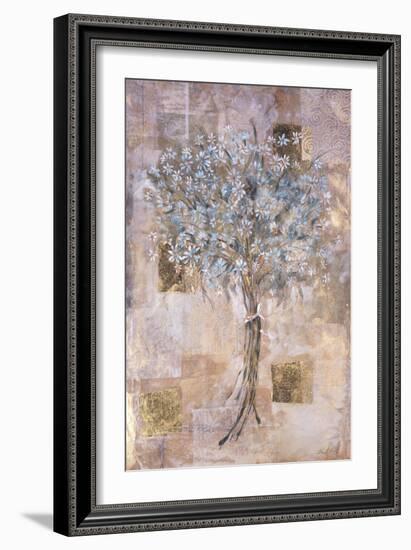 Blue Flowers-Marta Gottfried-Framed Giclee Print