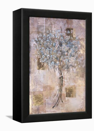 Blue Flowers-Marta Gottfried-Framed Premier Image Canvas