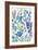 Blue Flowers-Elizabeth Rider-Framed Giclee Print