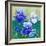 Blue Flowers-Maria Rytova-Framed Giclee Print