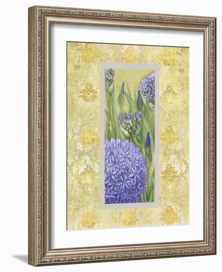 Blue Flowers-Maria Rytova-Framed Giclee Print