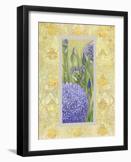 Blue Flowers-Maria Rytova-Framed Giclee Print