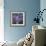 Blue Flowers-Skarlett-Framed Giclee Print displayed on a wall