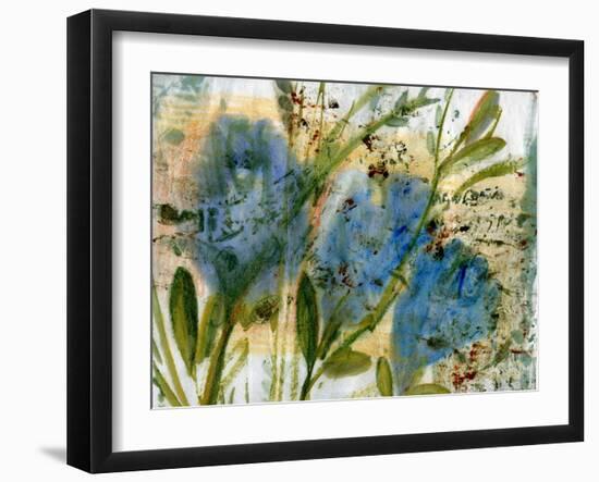 Blue Flowers-Marina Falco-Framed Giclee Print