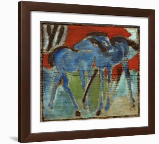 Blue Foal-Franz Marc-Framed Giclee Print