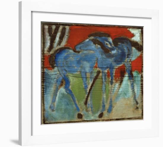 Blue Foal-Franz Marc-Framed Giclee Print