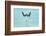 Blue-Footed Booby (Sula Nebouxii) Plunge-Diving At High Speed, San Cristobal Island, Galapagos-Tui De Roy-Framed Photographic Print