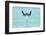Blue-Footed Booby (Sula Nebouxii) Plunge-Diving At High Speed, San Cristobal Island, Galapagos-Tui De Roy-Framed Photographic Print