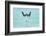 Blue-Footed Booby (Sula Nebouxii) Plunge-Diving At High Speed, San Cristobal Island, Galapagos-Tui De Roy-Framed Photographic Print