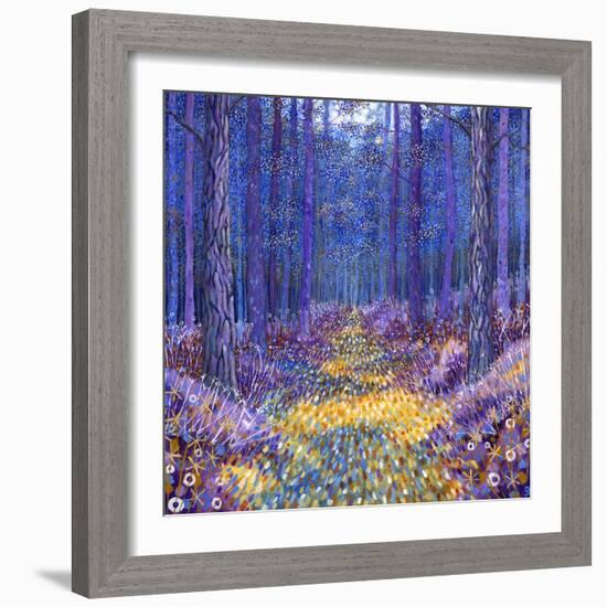 Blue Forest 2, 2012-David Newton-Framed Giclee Print