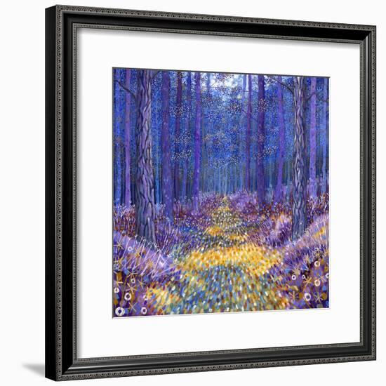 Blue Forest 2, 2012-David Newton-Framed Giclee Print