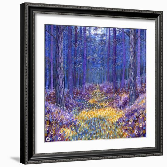 Blue Forest 2, 2012-David Newton-Framed Giclee Print