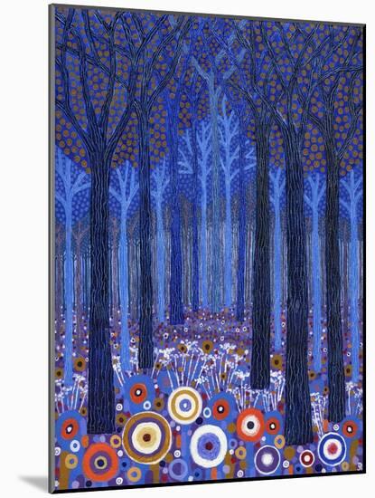 Blue Forest, 2011,-David Newton-Mounted Giclee Print