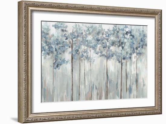 Blue Forest-Ian C-Framed Art Print