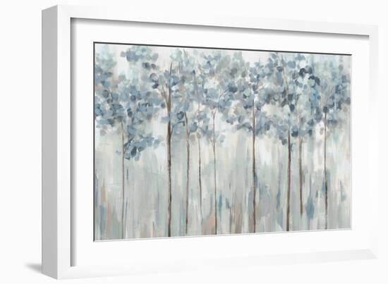 Blue Forest-Ian C-Framed Art Print