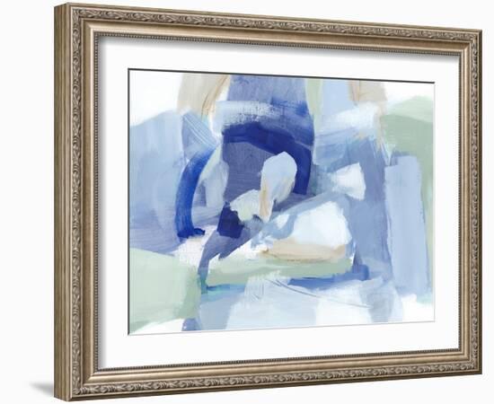 Blue Formation I-Christina Long-Framed Art Print