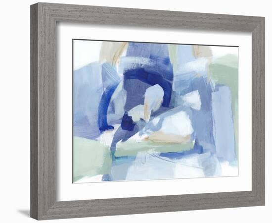 Blue Formation I-Christina Long-Framed Art Print