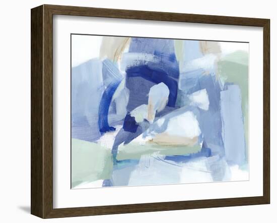 Blue Formation I-Christina Long-Framed Art Print