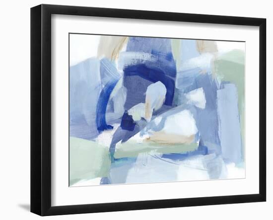 Blue Formation I-Christina Long-Framed Art Print