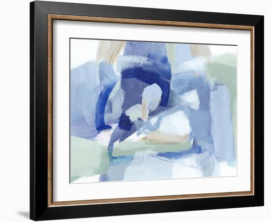 Blue Formation I-Christina Long-Framed Art Print